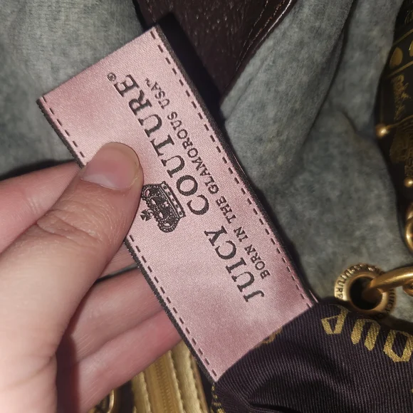 Vintage Juicy Couture Shoulder Bag with Chain Strap - Picture 6 of 16